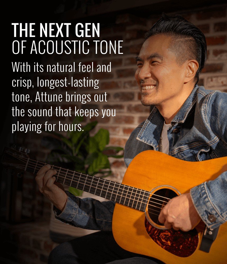 Elixir Attune – tiếng acoustic giòn, rõ, cảm giác tự nhiên