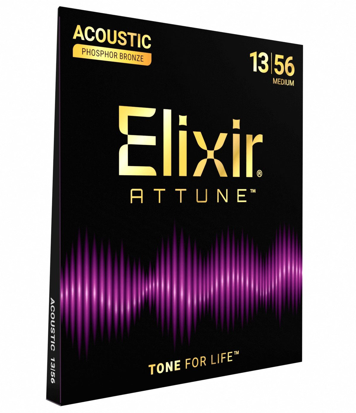 Bao bì dây Elixir Attune 21102 cỡ 13-56 – góc nghiêng