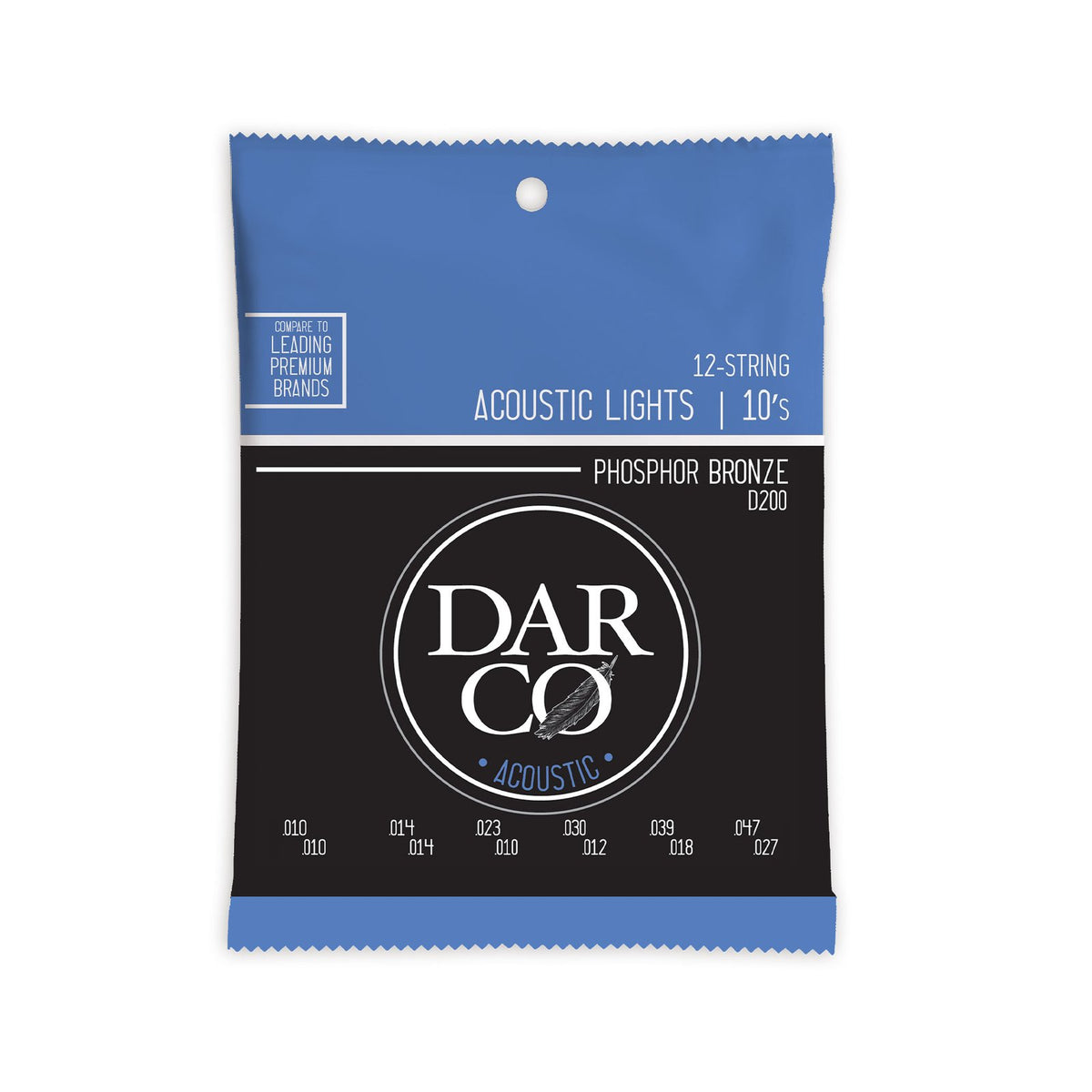 Dây Martin Darco D200 10-47 Light – bao bì mặt trước