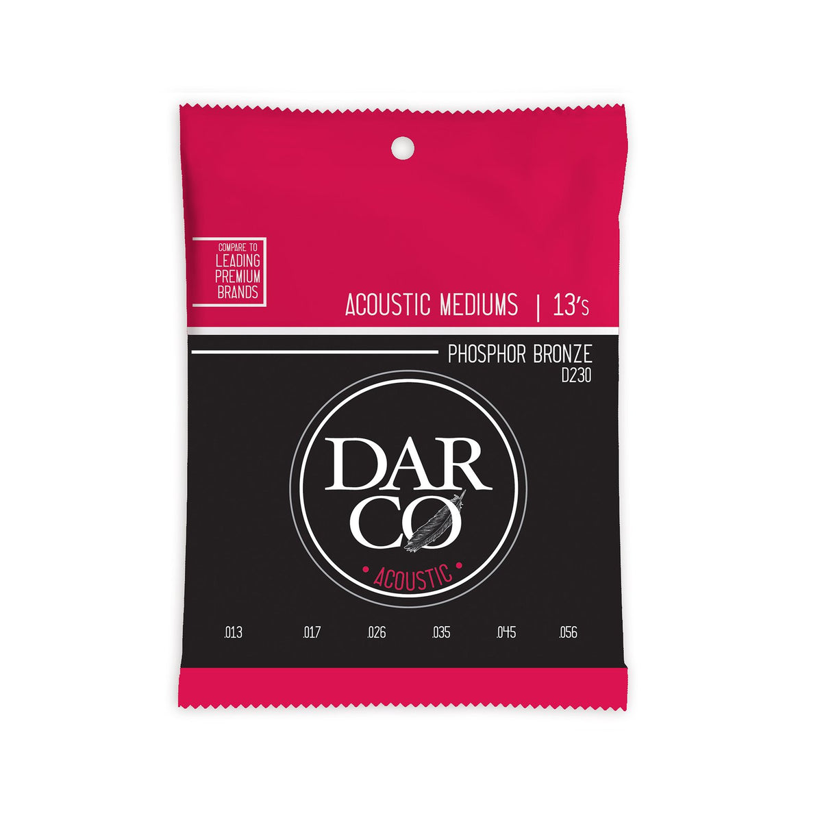Dây Martin Darco D230 13-56 Medium – bao bì mặt trước