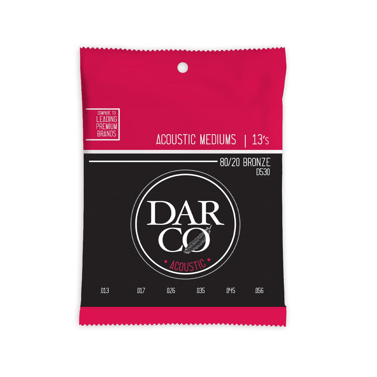 Dây Martin Darco D530 13-56 Medium – bao bì mặt trước