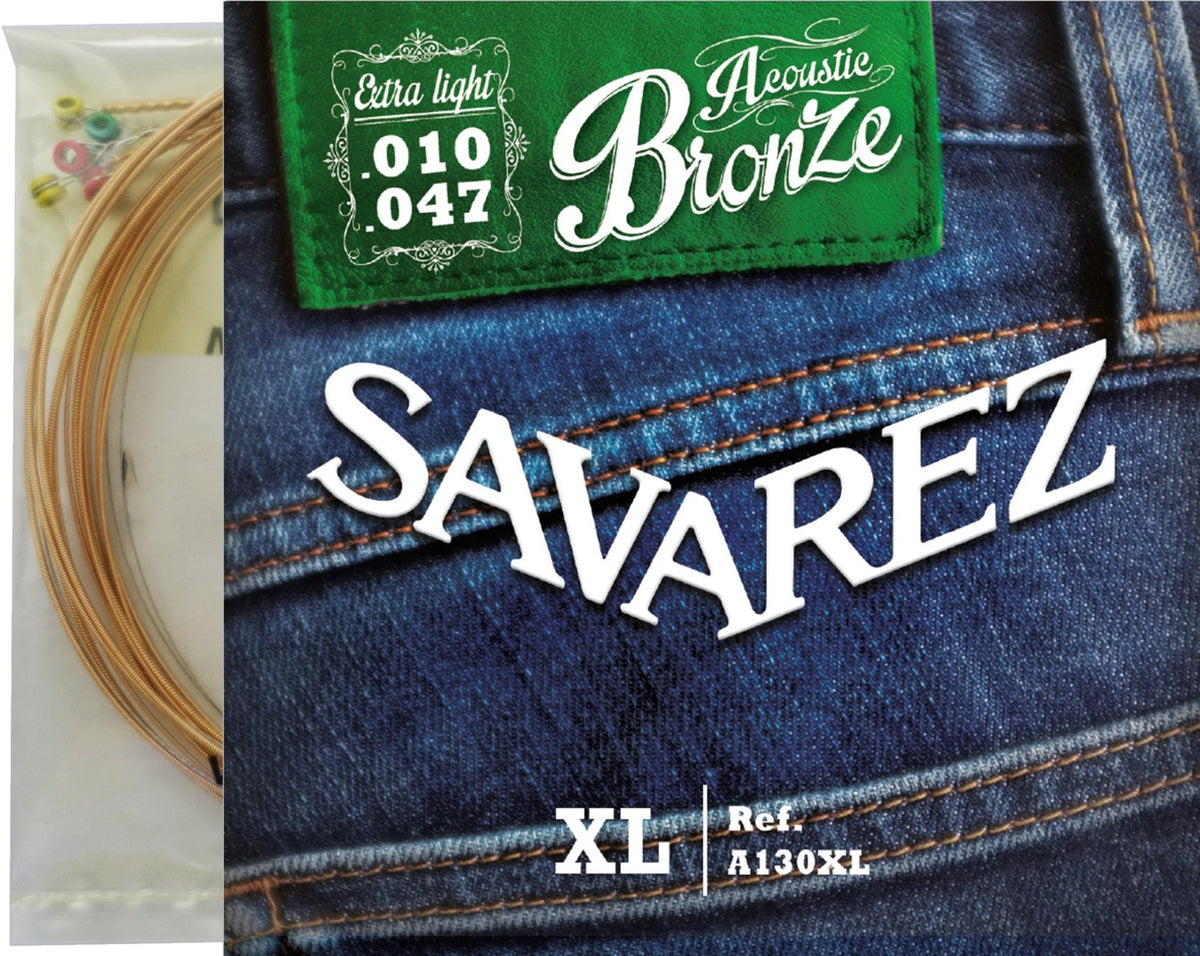 Dây Savarez A130XL Acoustic Bronze 10-47 – ảnh của Savarez