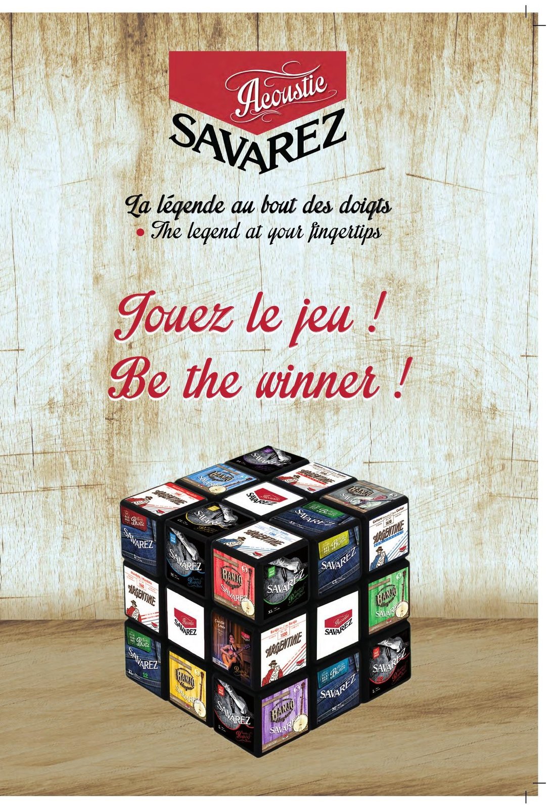 Savarez Acoustic – La légende au bout des doigts (brochure dây acoustic Savarez)