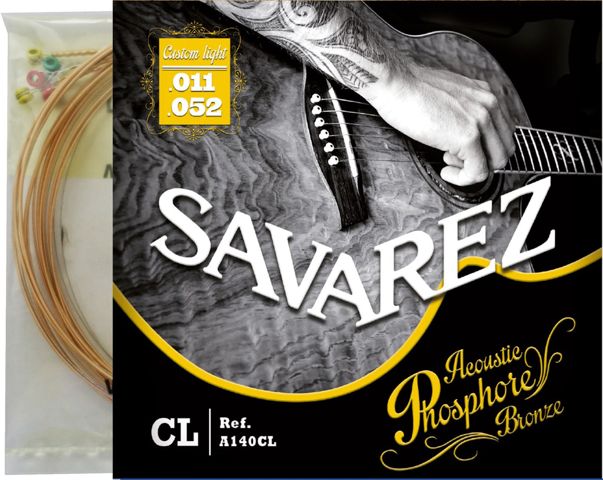 Dây Savarez A140CL Acoustic Phosphore Bronze 11-52 – ảnh của Savarez