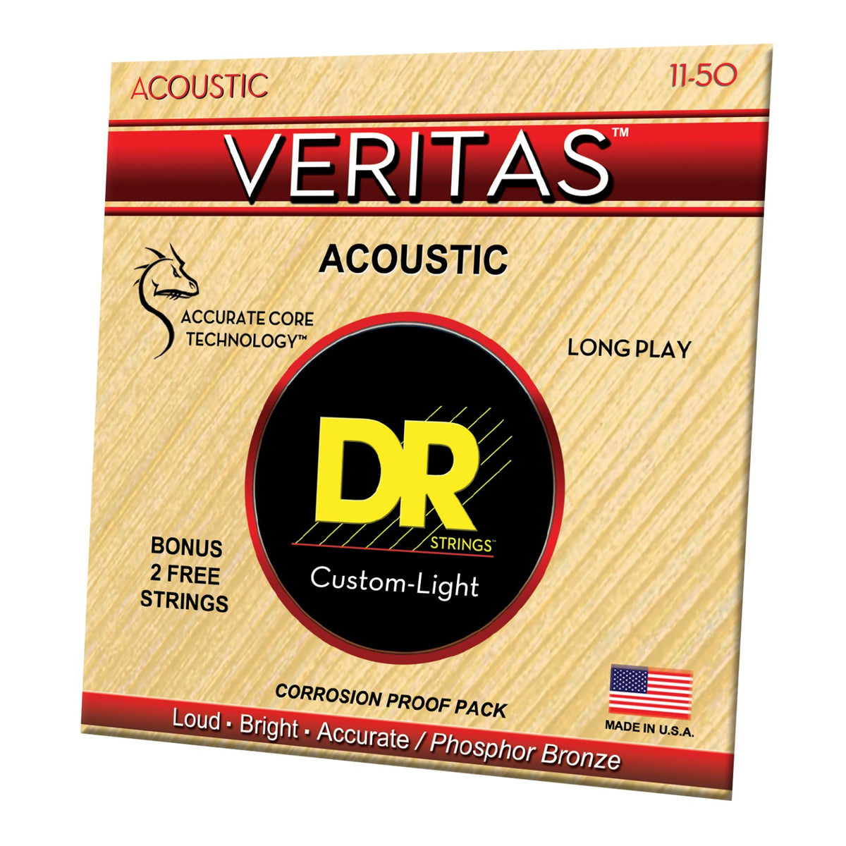Bao bì dây DR Veritas VTA-11 11-50 chụp nghiêng