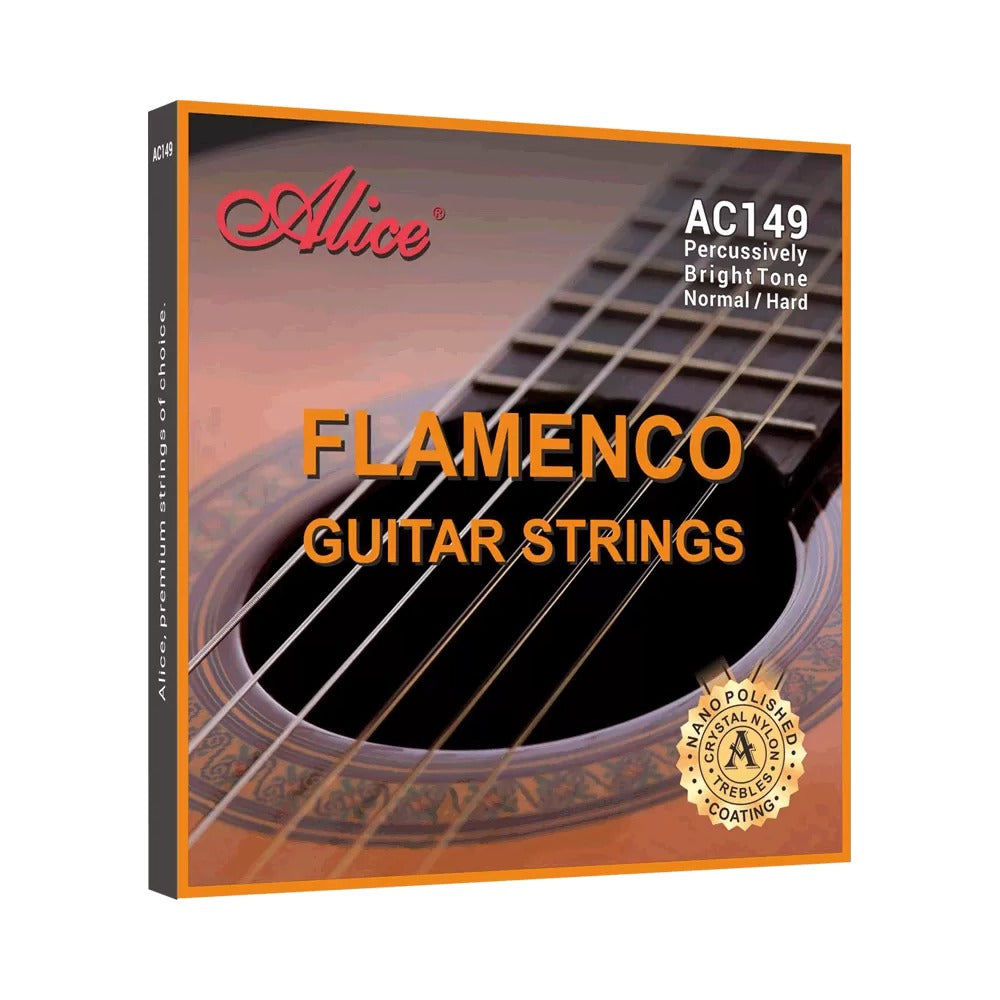 Dây Alice AC149-H Hard Tension – bao bì mặt trước bộ dây guitar flamenco
