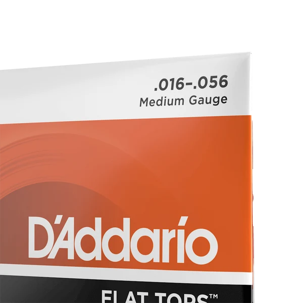 Dây Đàn Guitar Acoustic D'Addario EFT13 (Flat Tops Resophonic, 16-56)