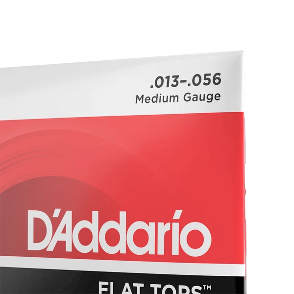 Dây Đàn Guitar Acoustic D'Addario EFT17 (Flat Tops Phosphor Bronze, 13-56 Medium)