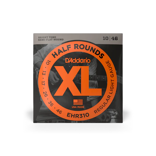 Dây Đàn Guitar Điện D'Addario EHR310 10-46 XL Half Rounds