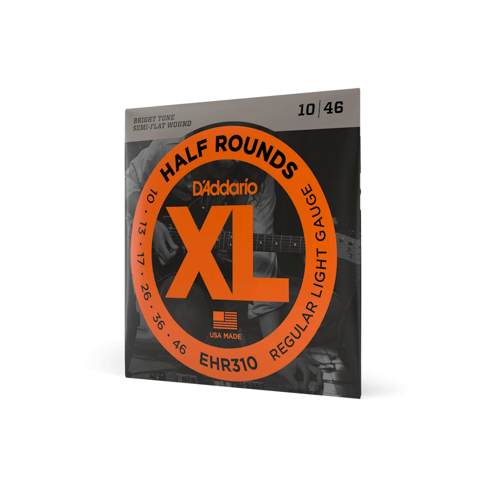 Dây Đàn Guitar Điện D'Addario EHR310 10-46 XL Half Rounds