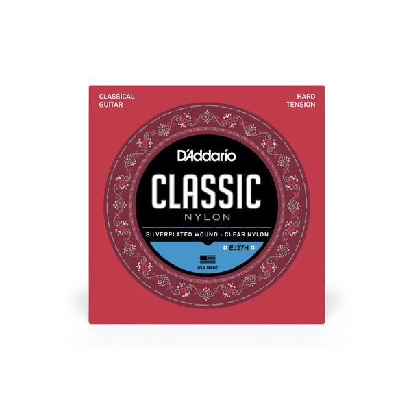Dây Guitar Classic D'Addario EJ27H Student Hard Tension