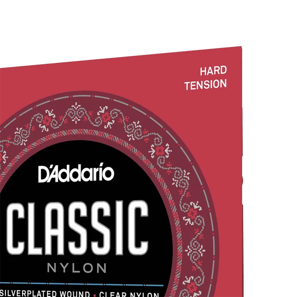 Dây Guitar Classic D'Addario EJ27H Student Hard Tension