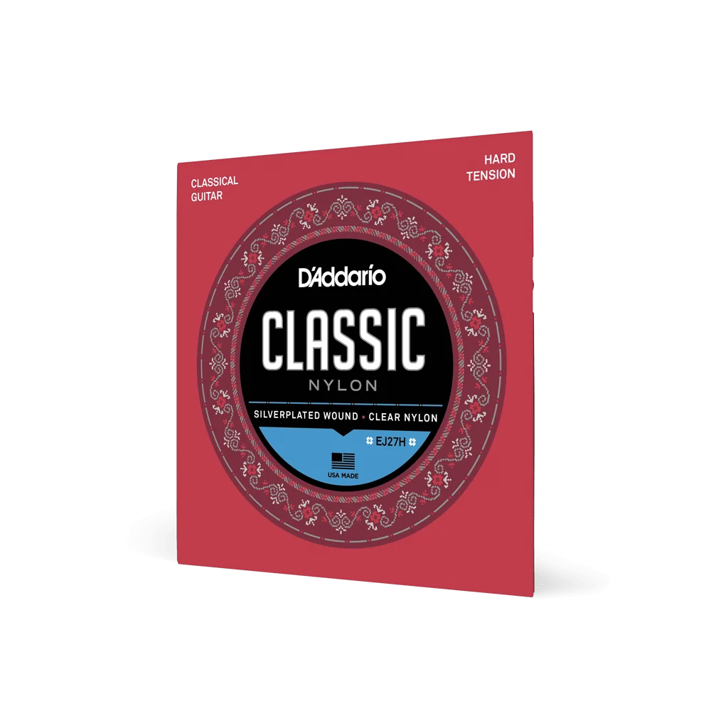 Dây Guitar Classic D'Addario EJ27H Student Hard Tension