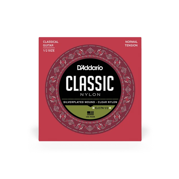 Dây Guitar Classic D'Addario EJ27N 1/2 Cho Đàn Nhỏ & Guitalele