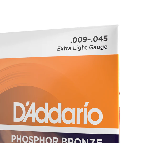 Dây Đàn Guitar Acoustic 12 Dây D'Addario EJ41 (Phosphor Bronze, 9-45 Extra Light)