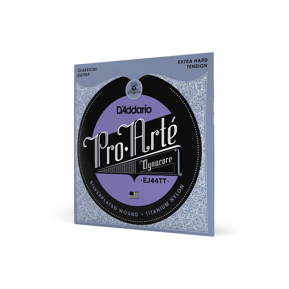 Dây Guitar Classic D'Addario EJ44TT Dynacore Titanium Extra-Hard