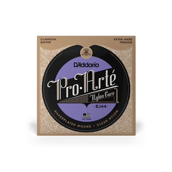 Dây Guitar Classic D'Addario EJ44 Pro-Arté Extra-Hard