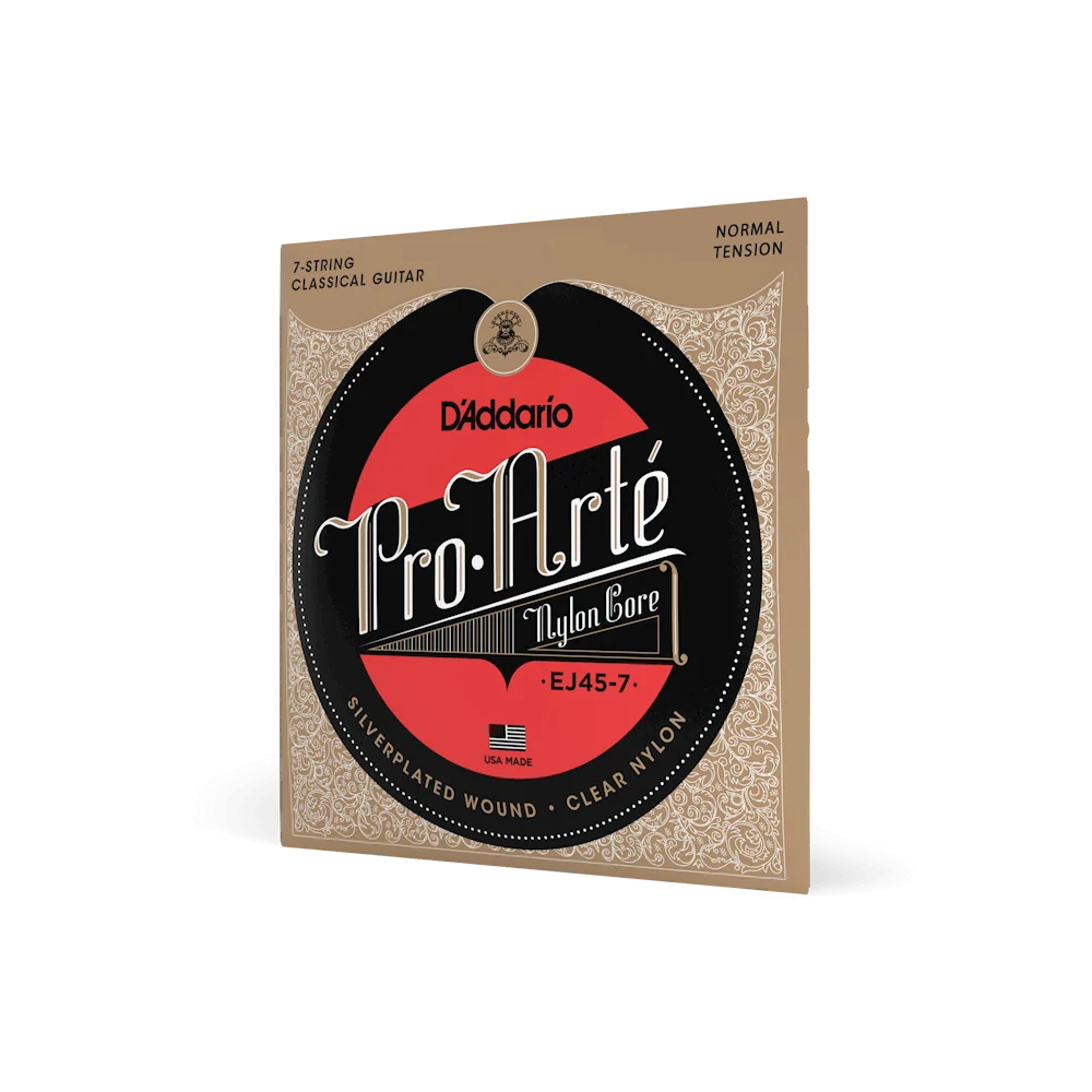 Dây Guitar Classic 7 Dây D'Addario EJ45-7 Pro-Arté Nylon