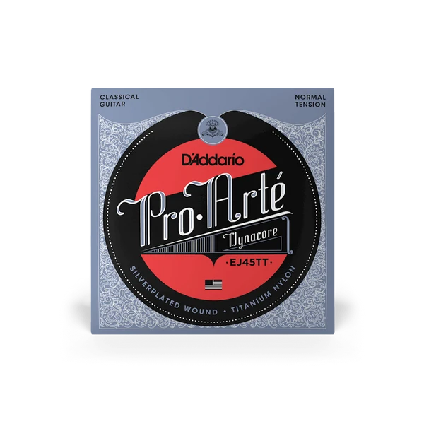 Dây Guitar Classic D'Addario EJ45TT Dynacore Titanium Normal