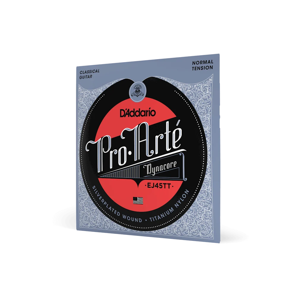 Dây Guitar Classic D'Addario EJ45TT Dynacore Titanium Normal