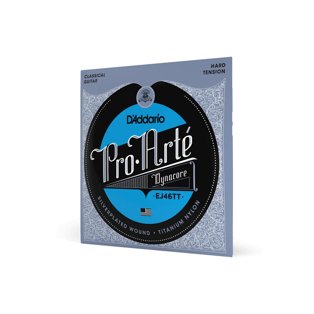 Dây Guitar Classic D'Addario EJ46TT Dynacore Titanium Hard