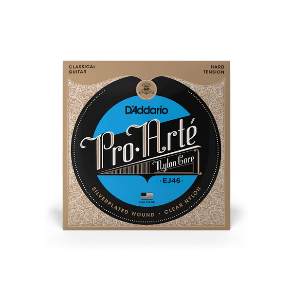 Dây Guitar Classic D'Addario EJ46 Pro-Arté Hard Tension