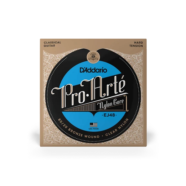 Dây Guitar Classic D'Addario EJ48 Nylon 80/20 Bronze Hard
