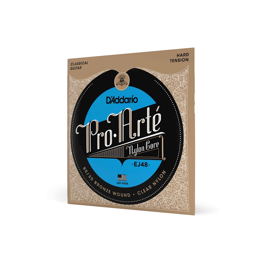Dây Guitar Classic D'Addario EJ48 Nylon 80/20 Bronze Hard