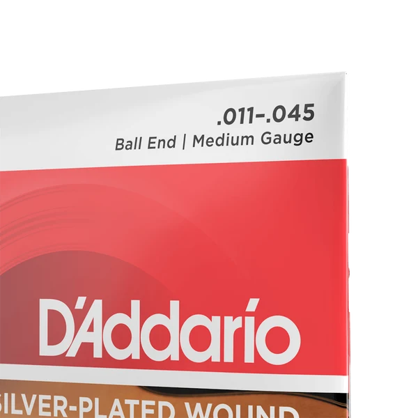 Dây Đàn Guitar Gypsy Jazz D'Addario EJ83M (Silver Wound, Ball End, Medium 11-45)