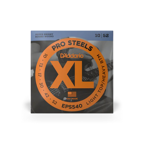 Dây Đàn Guitar Điện D'Addario EPS540 10-52 XL ProSteels