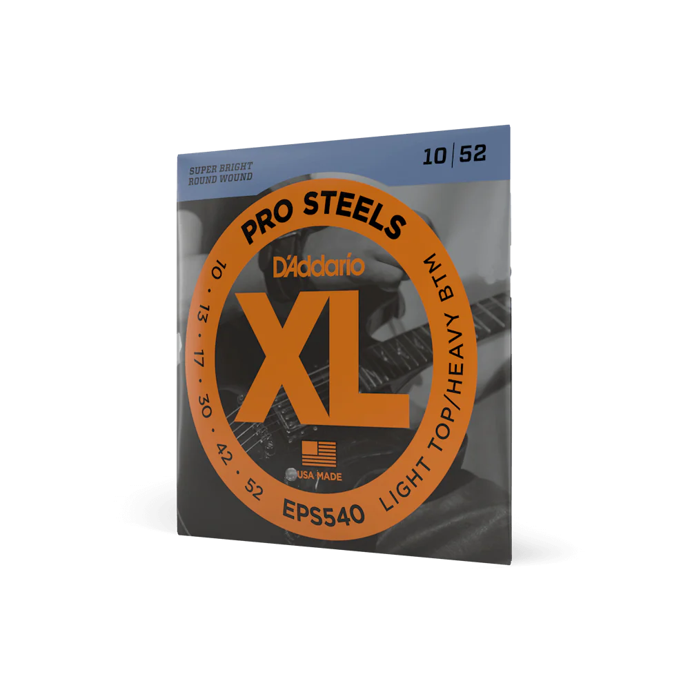 Dây Đàn Guitar Điện D'Addario EPS540 10-52 XL ProSteels