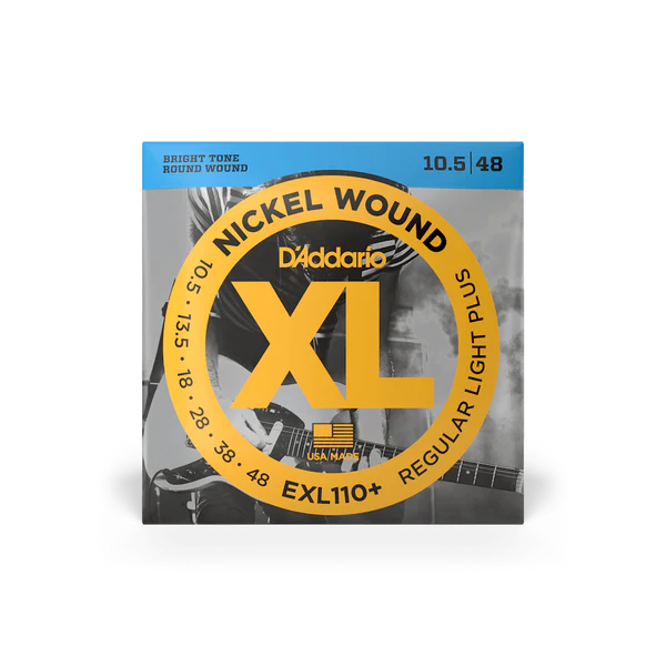 Dây Đàn Guitar Điện D'Addario EXL110+ 10.5-48 XL Nickel Wound