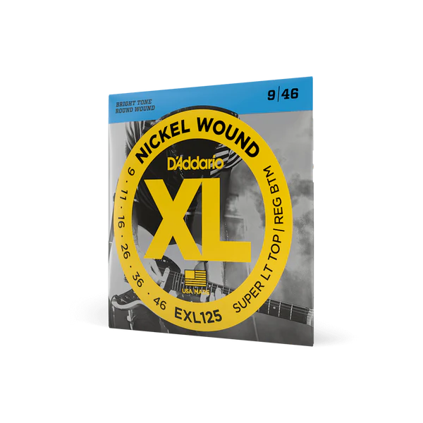 Dây Guitar Điện D'Addario EXL125 09-46 XL Nickel