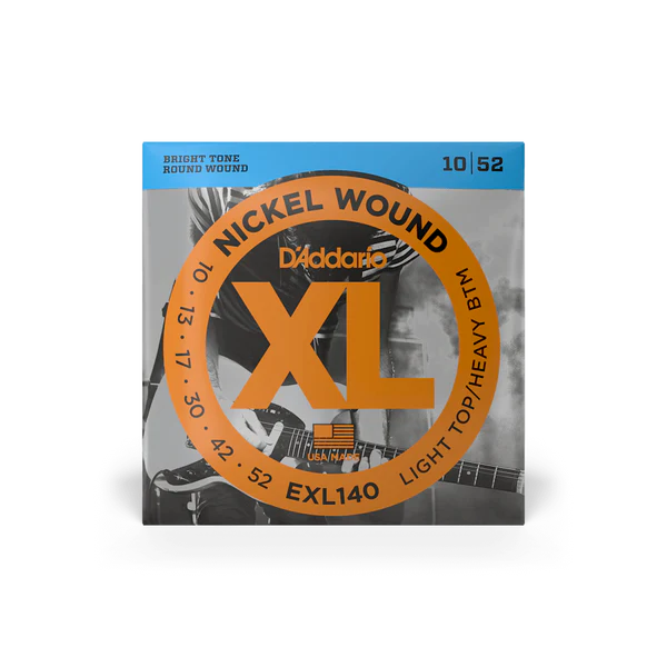 Dây Guitar Điện D'Addario EXL140 10-52 XL Nickel