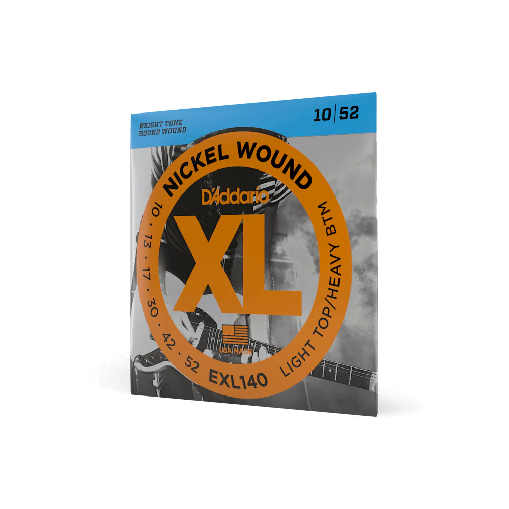 Dây Guitar Điện D'Addario EXL140 10-52 XL Nickel