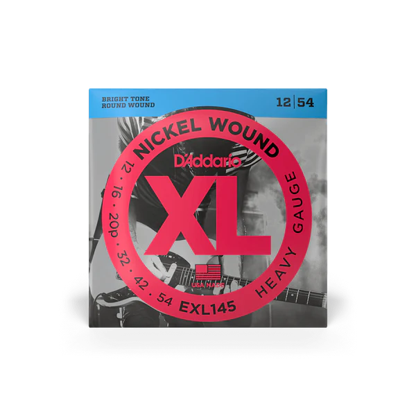 Dây Đàn Guitar Điện D'Addario EXL145 12-54 XL Nickel Wound