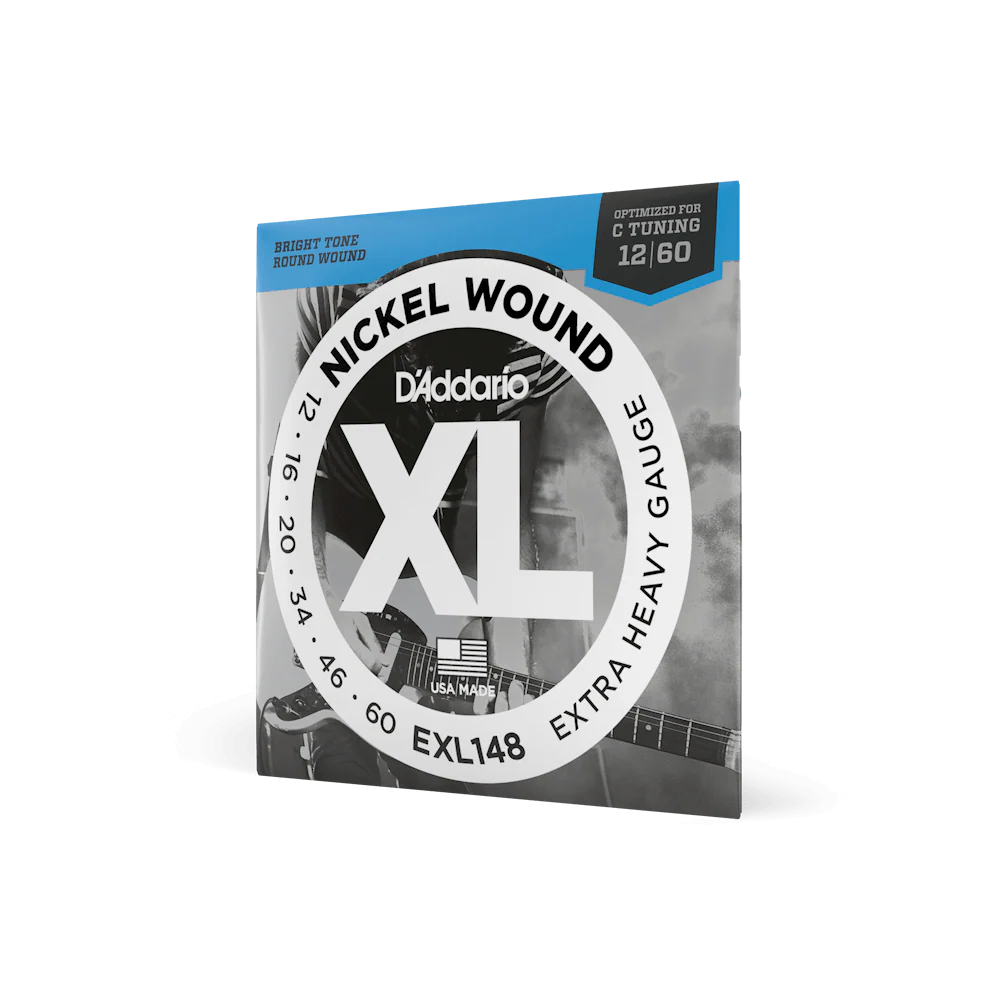Dây Đàn Guitar Điện D'Addario EXL148 12-60 XL Nickel Wound