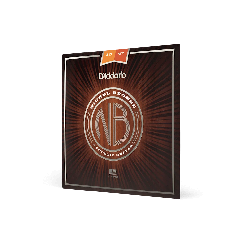Dây Đàn Guitar Acoustic 12 Dây D'Addario NB1047-12 (Nickel Bronze, 10-47 Light)