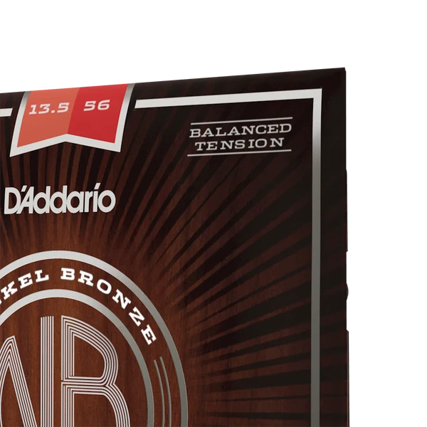 Dây Đàn Guitar Acoustic D'Addario NB13556BT (Nickel Bronze Balanced Tension, 13.5-56)