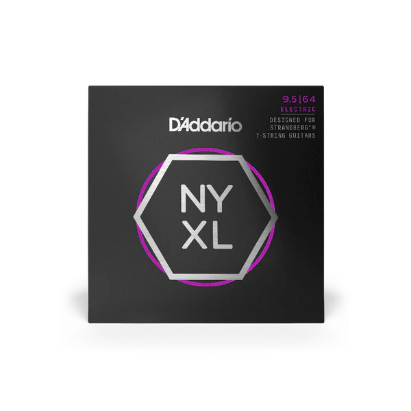 Dây Đàn Guitar Điện 7 Dây D'Addario NYXL09564SB 9.5-64 Strandberg