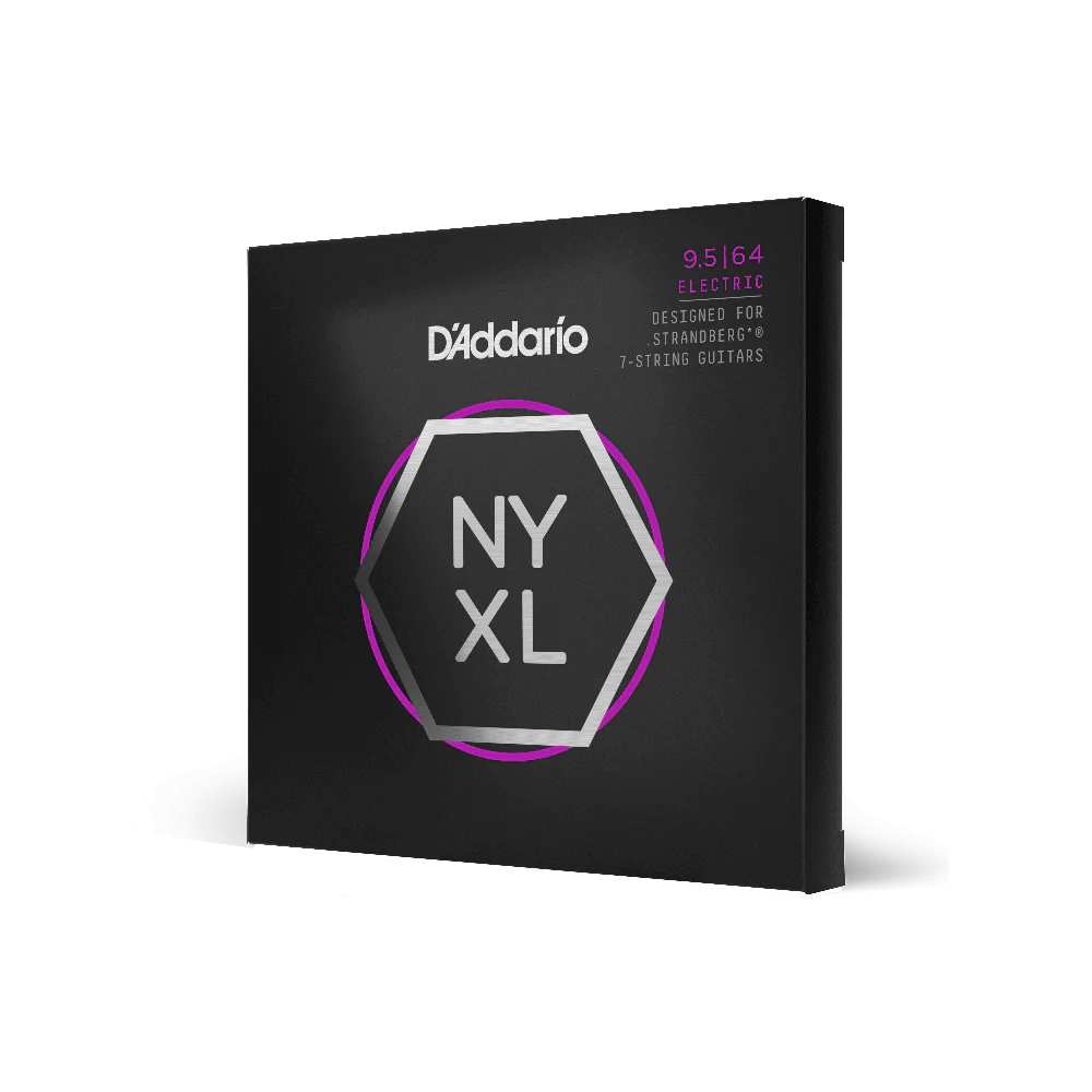 Dây Đàn Guitar Điện 7 Dây D'Addario NYXL09564SB 9.5-64 Strandberg