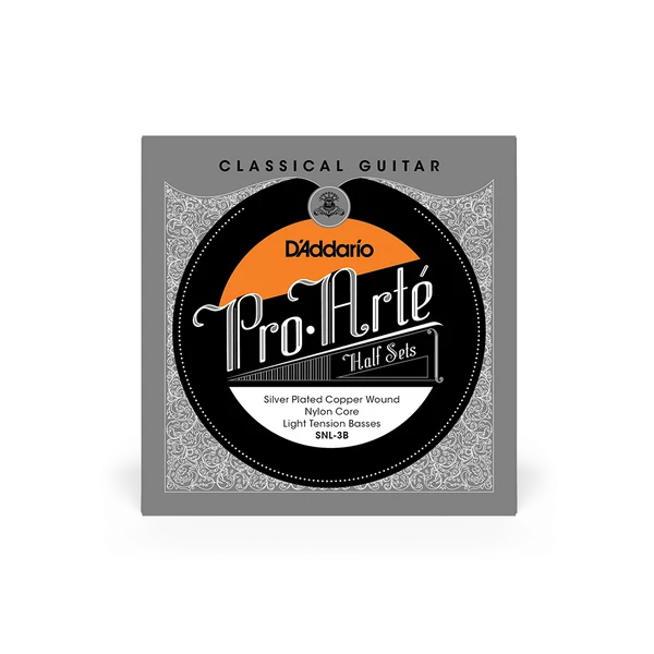 Dây Trầm Rời Guitar Classic D'Addario Pro-Arté Nylon (Bass Half Set)