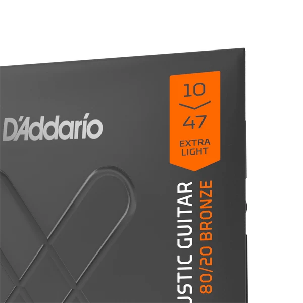 Dây Đàn Guitar Acoustic D'Addario XTABR1047 (XT 80/20 Bronze, 10-47 Extra Light)
