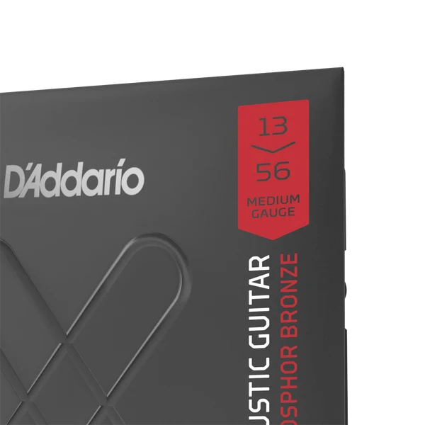Dây Đàn Guitar Acoustic D'Addario XTAPB1356 (XT Phosphor Bronze, 13-56 Medium)