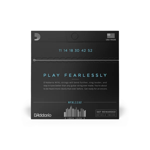 Dây Đàn Guitar Điện D'Addario NYXL1152 11-52
