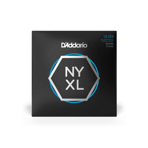 Dây Đàn Guitar Điện D'Addario NYXL1252W 12-52 Wound 3rd