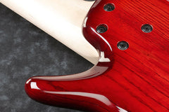 Đàn Guitar Bass Ibanez ANB205, Transparent Wine Red Burst