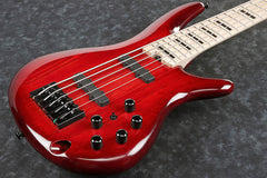 Đàn Guitar Bass Ibanez ANB205, Transparent Wine Red Burst