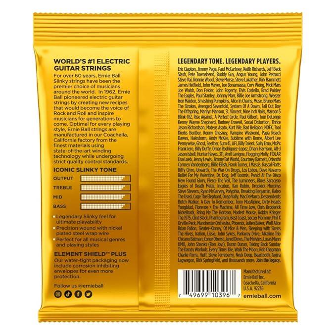 Dây Guitar Điện Ernie Ball Skinny Top Beefy Bottom (10-54)
