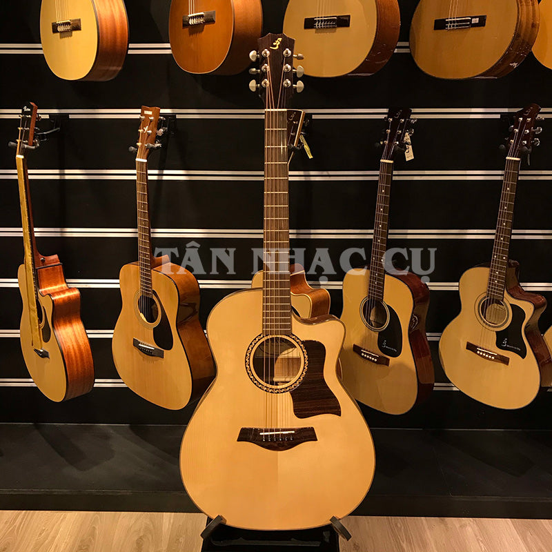 Đàn Guitar Ba Đờn T400E Acoustic, EQ METB12